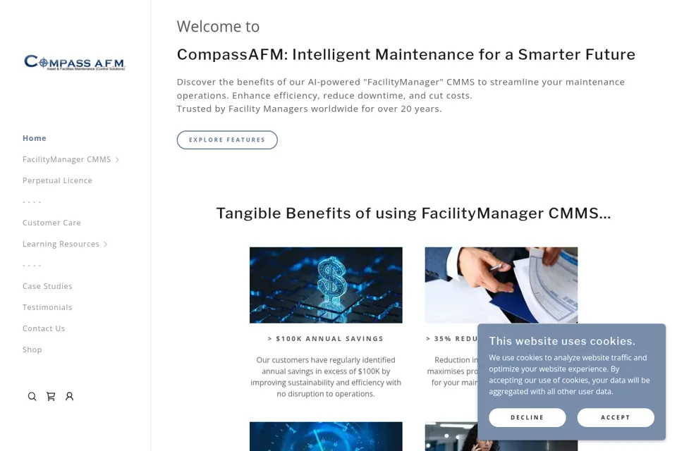 Landing page preview