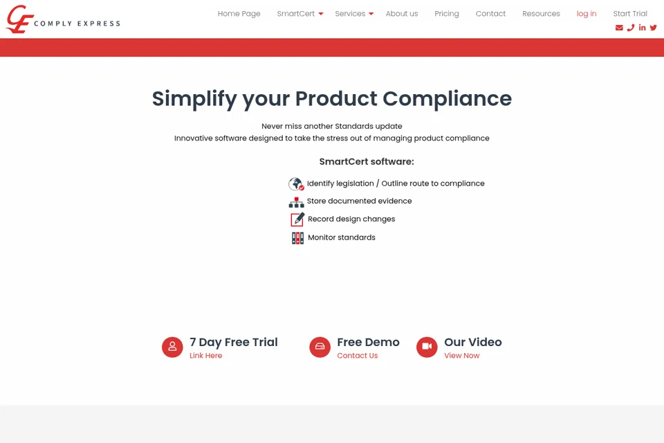 Landing page preview