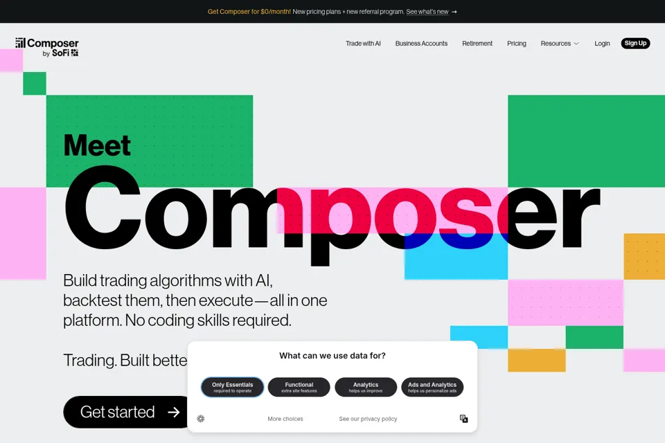 Landing page preview