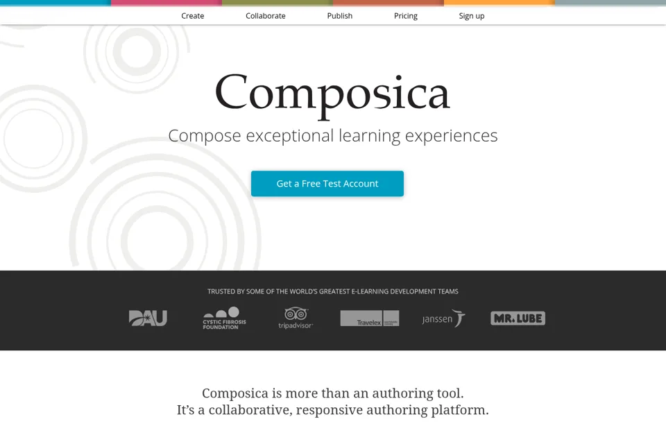 Landing page preview