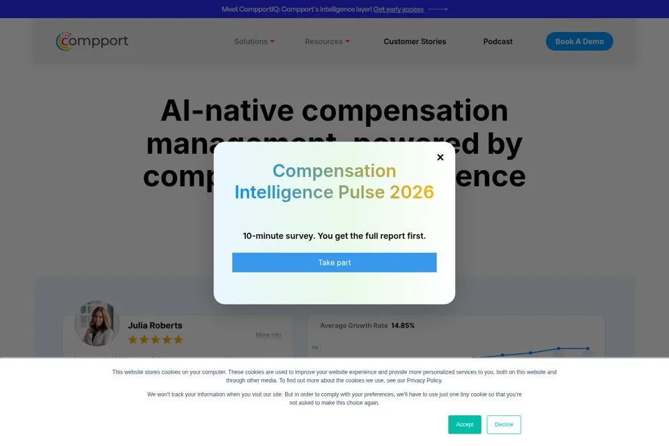 Landing page preview