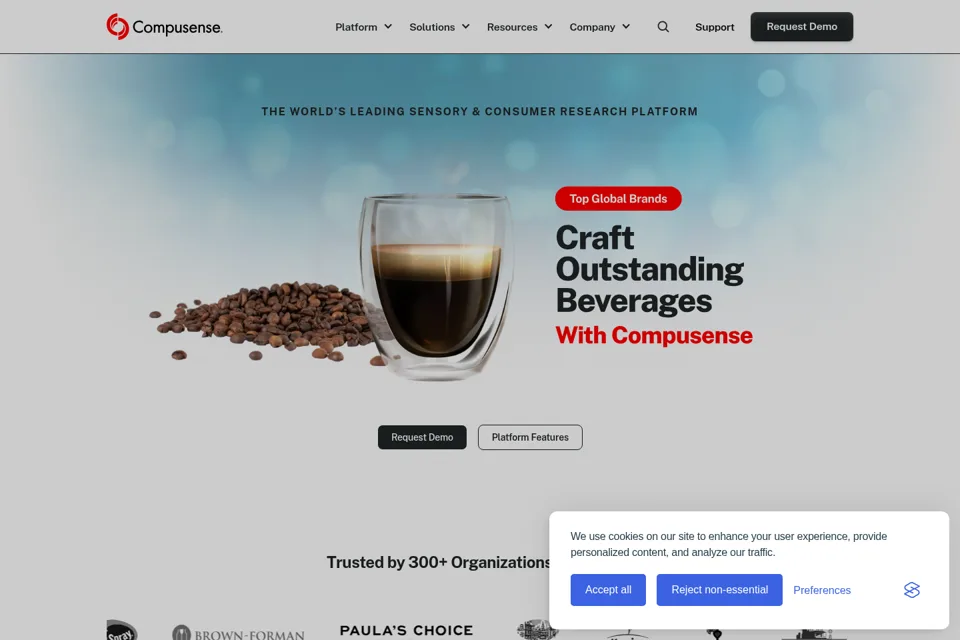 Landing page preview