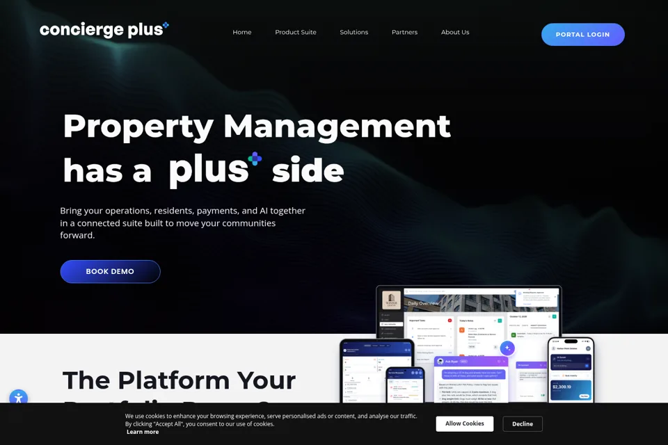 Landing page preview