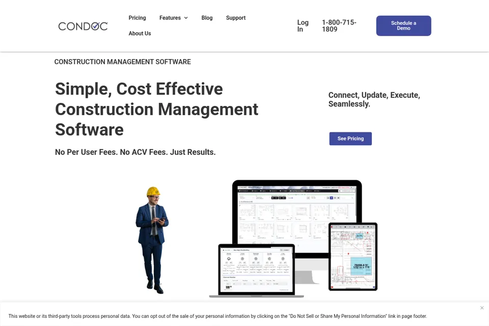 Landing page preview