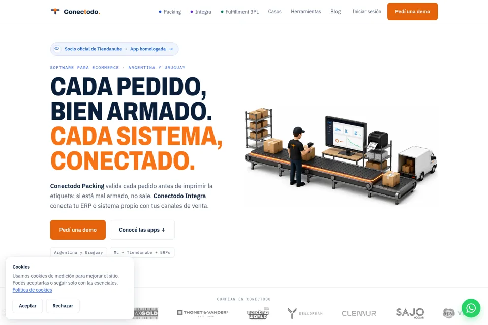 Landing page preview