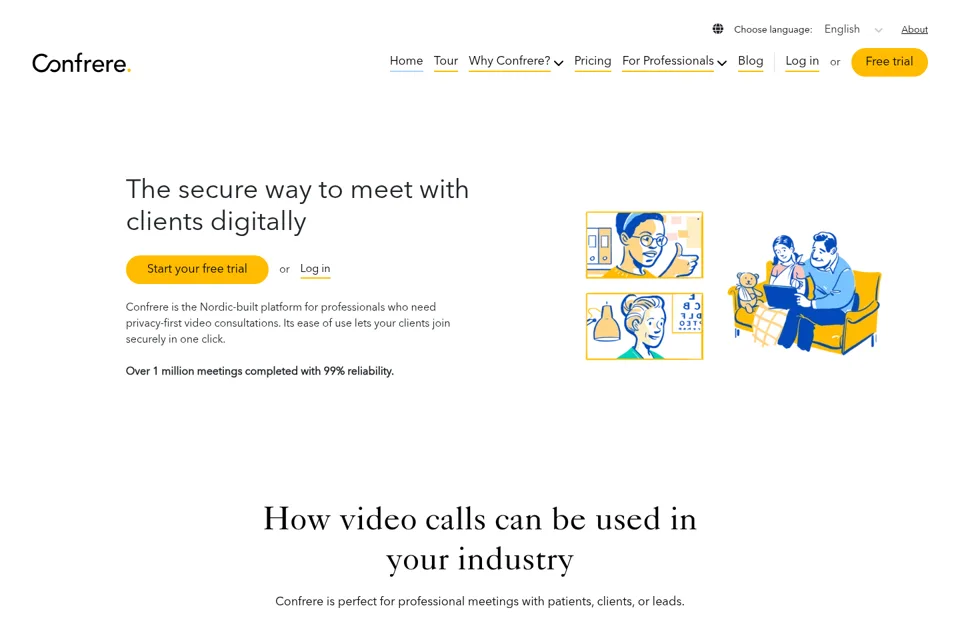 Landing page preview