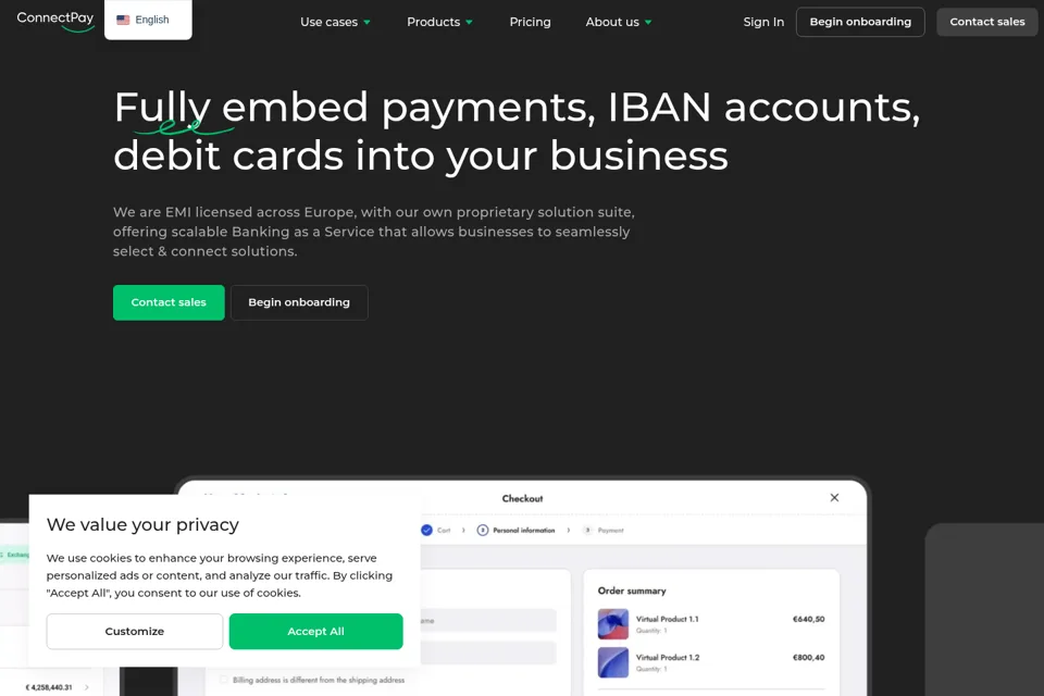 Landing page preview