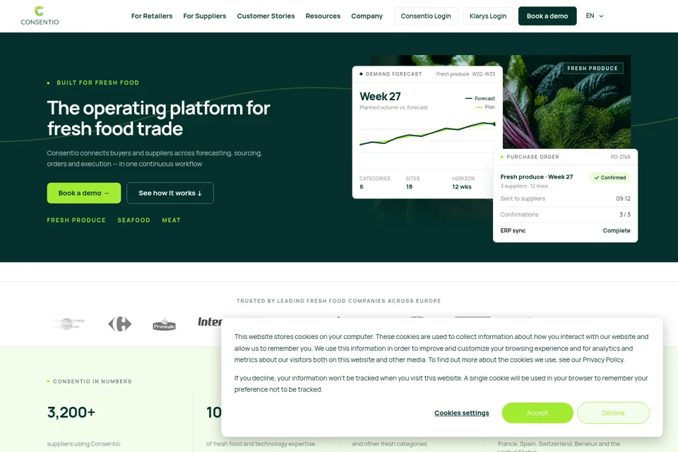 Landing page preview