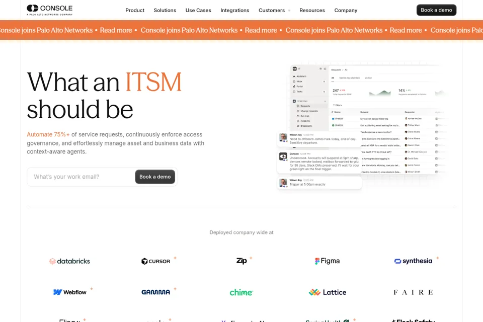 Landing page preview
