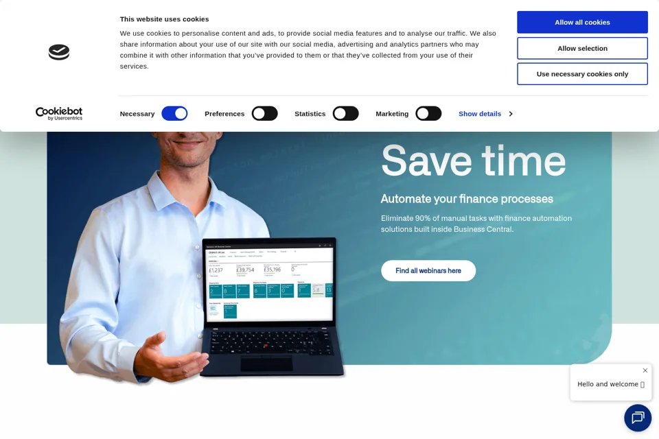 Landing page preview