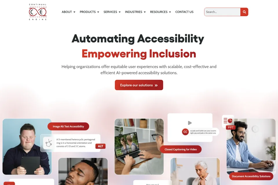 Landing page preview