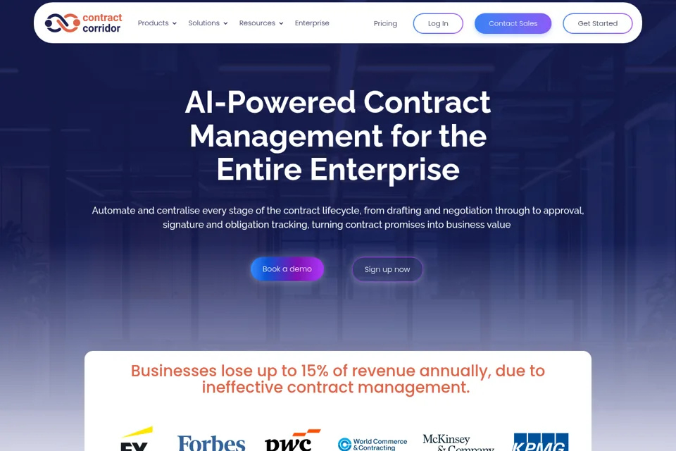 Landing page preview