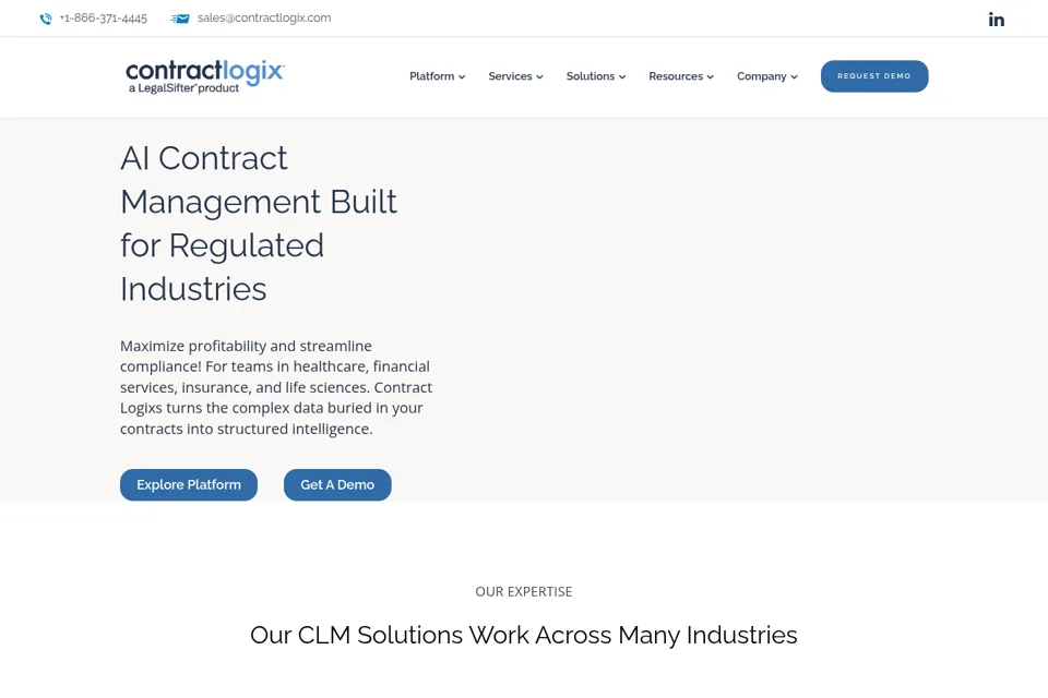 Landing page preview