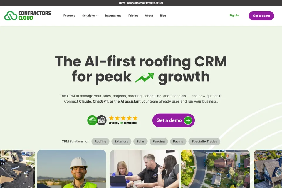 Landing page preview