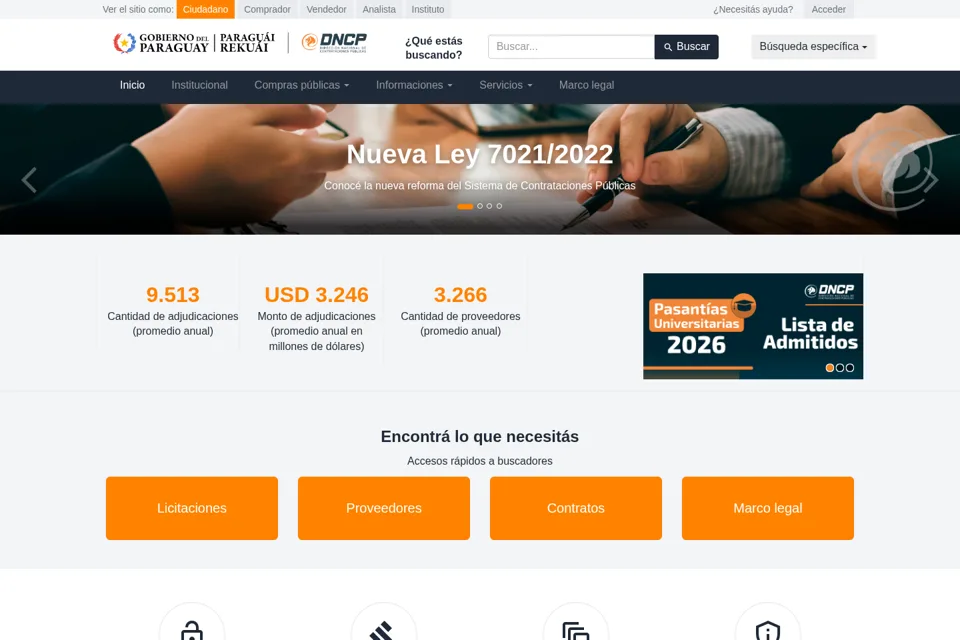 Landing page preview