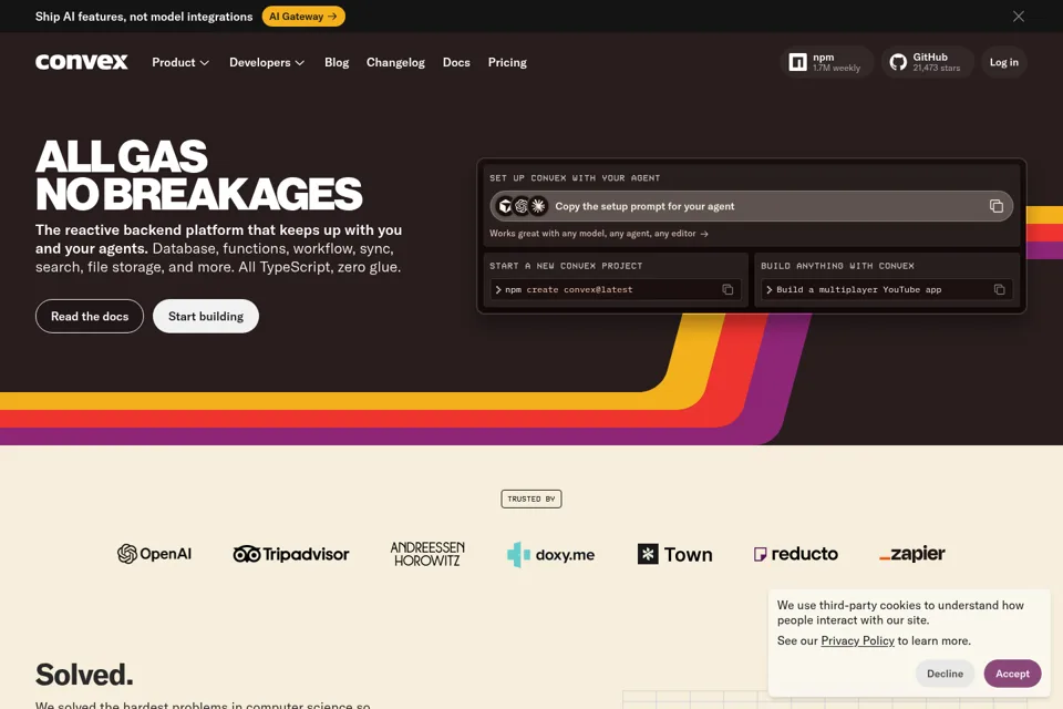 Landing page preview