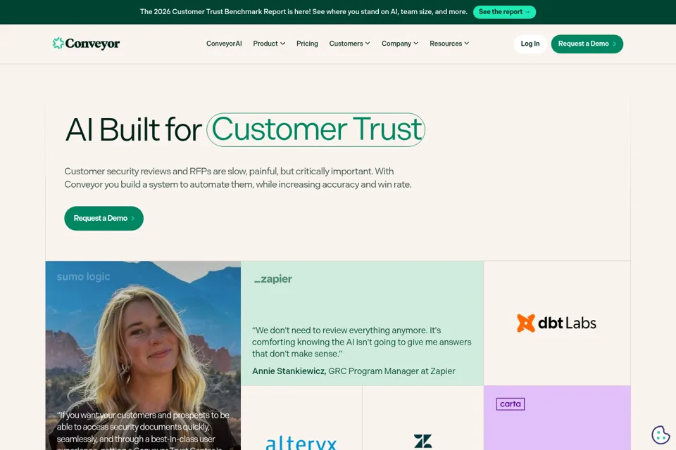 Landing page preview