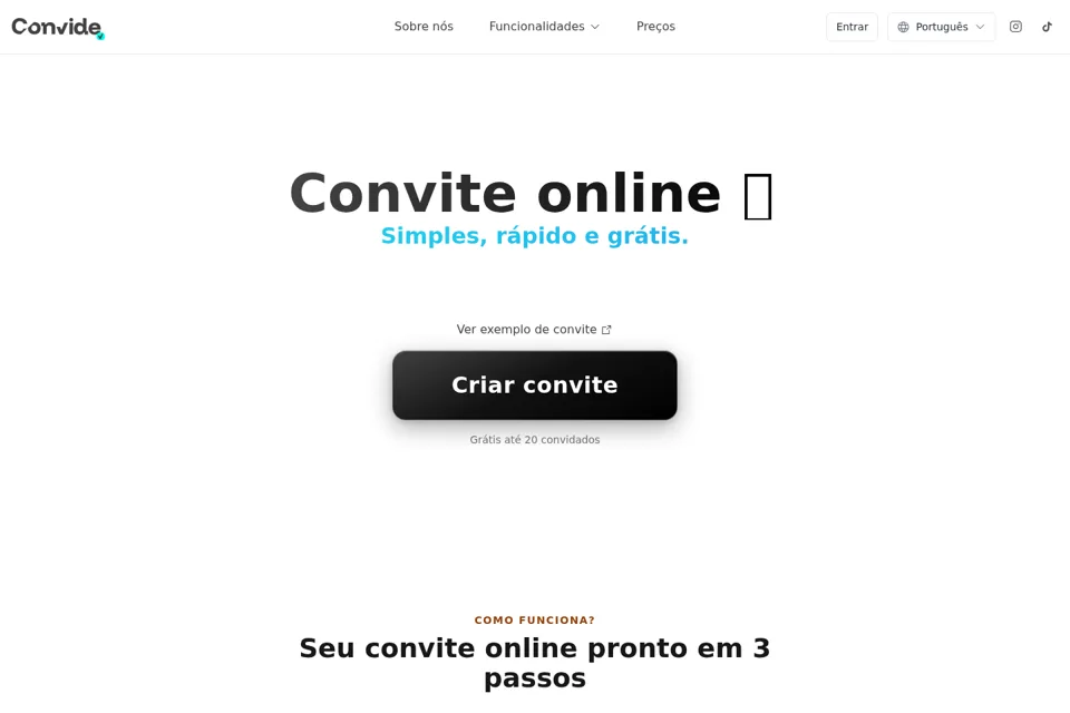 Landing page preview
