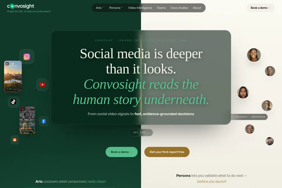 Landing page preview