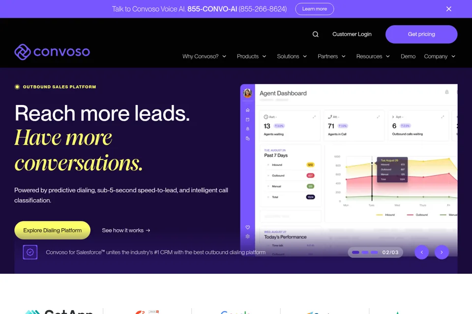 Landing page preview