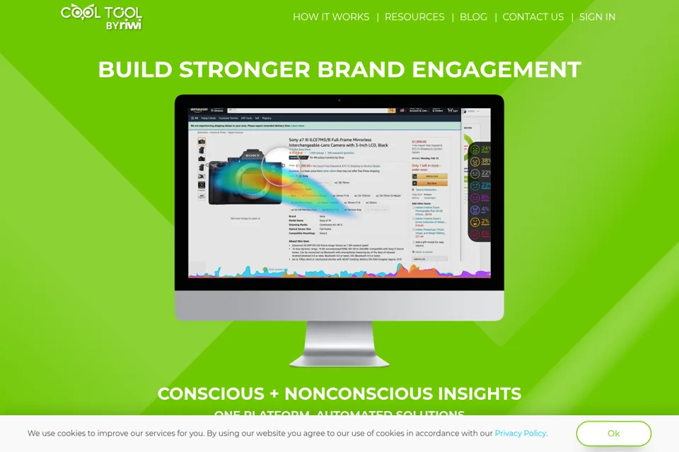 Landing page preview