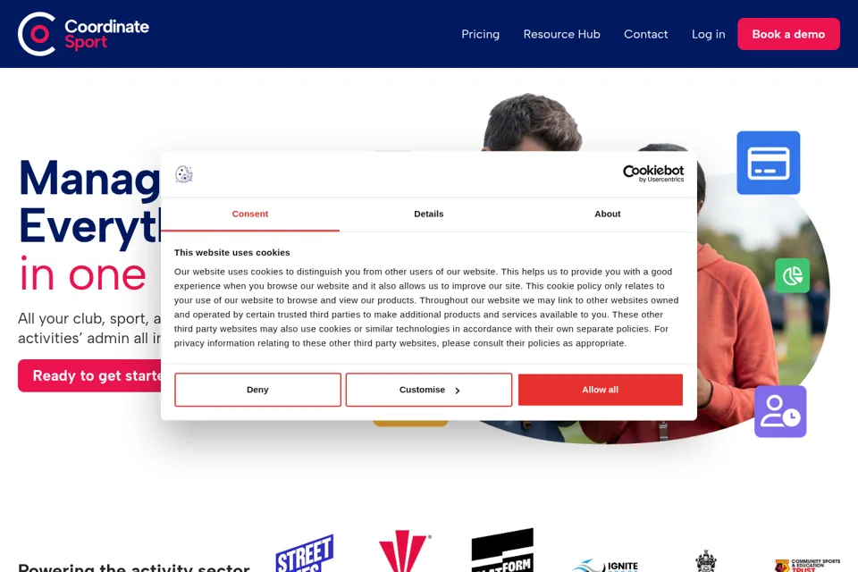 Landing page preview