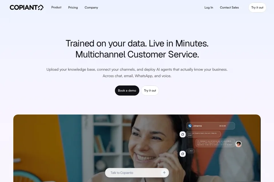 Landing page preview