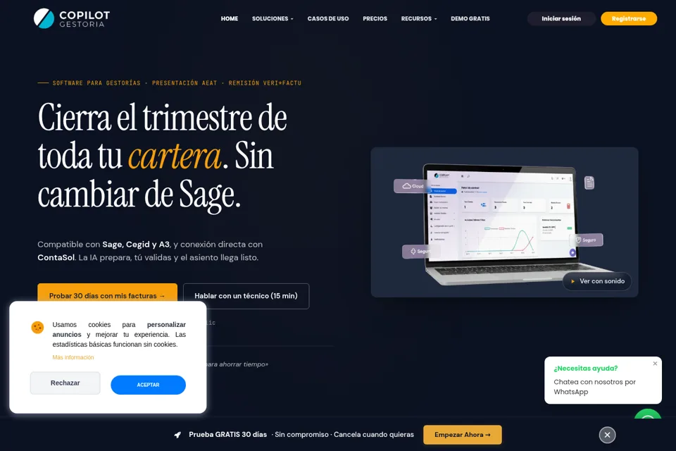 Landing page preview