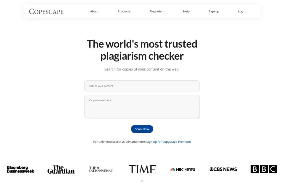 Landing page preview