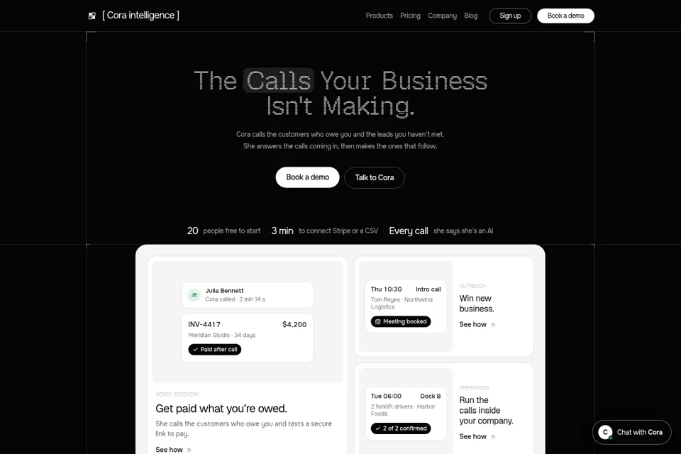 Landing page preview