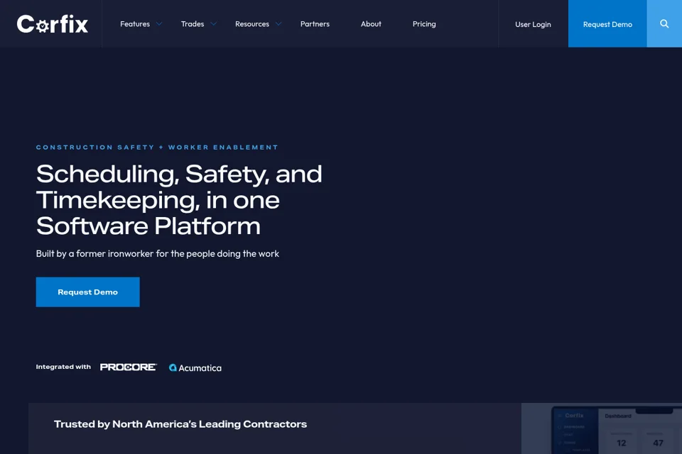 Landing page preview