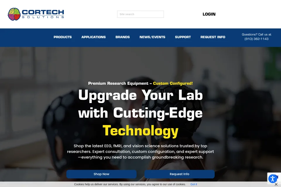 Landing page preview