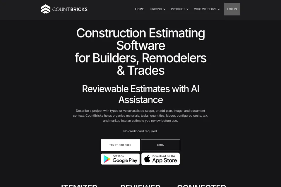 Landing page preview