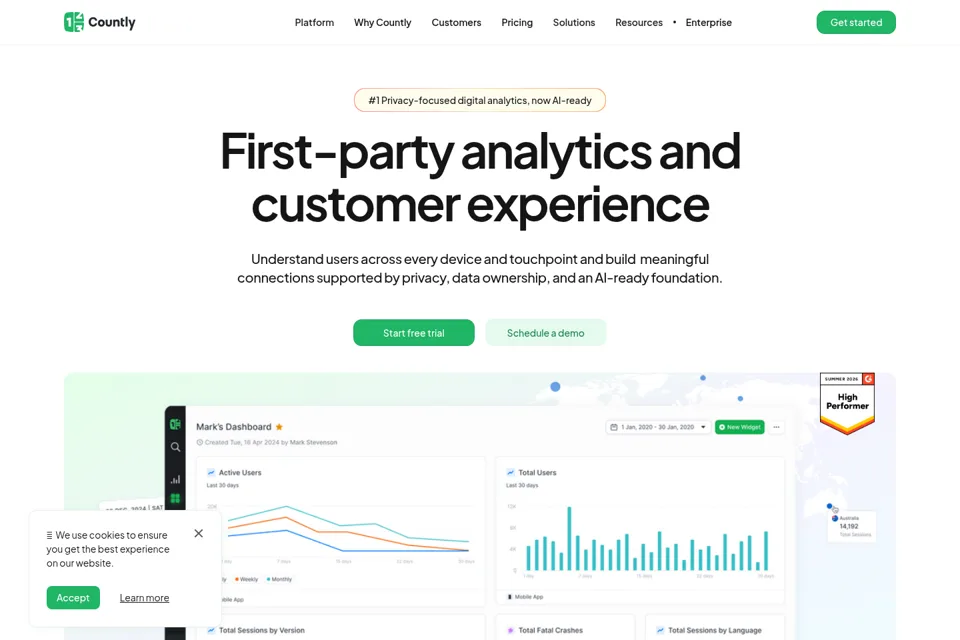 Landing page preview
