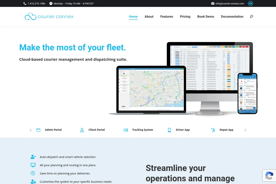 Landing page preview