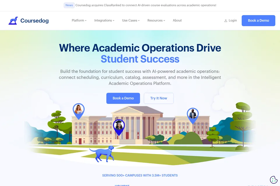 Landing page preview