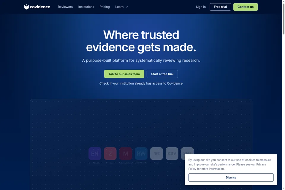 Landing page preview