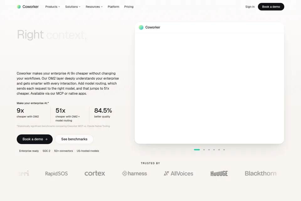 Landing page preview