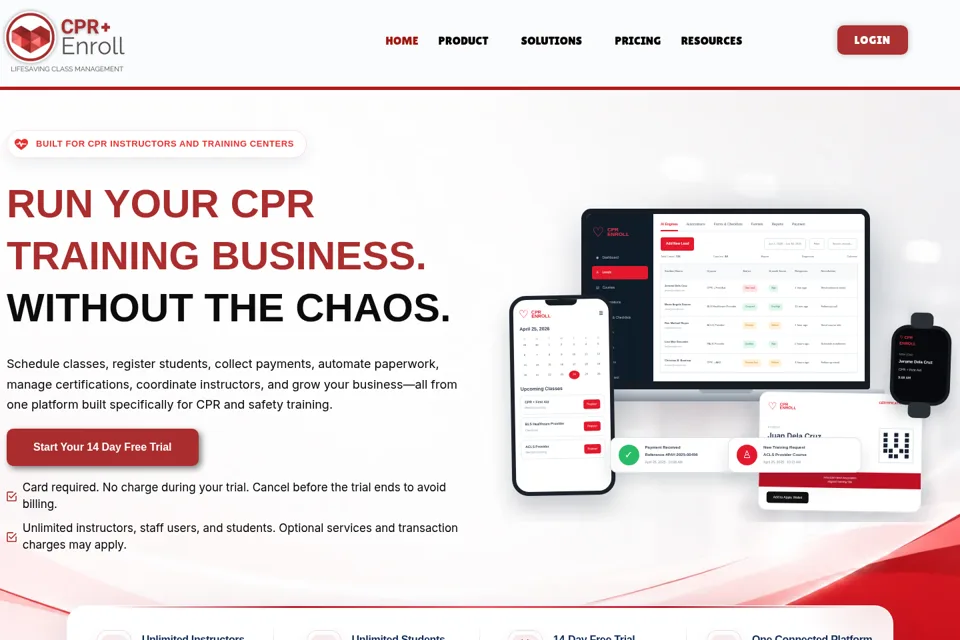 Landing page preview