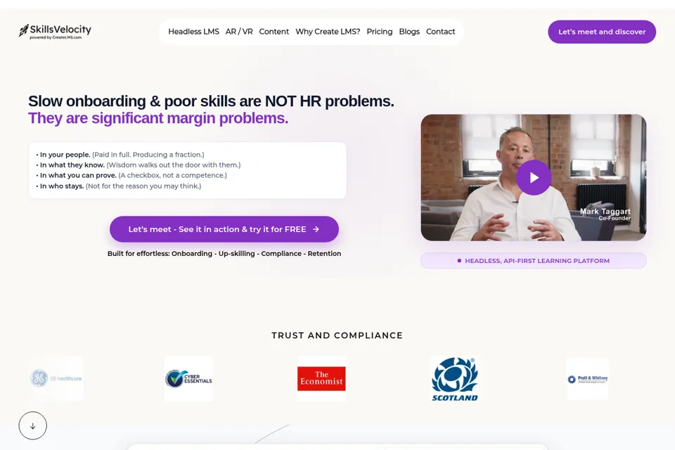 Landing page preview