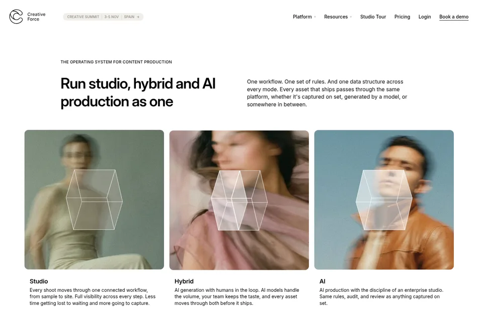 Landing page preview