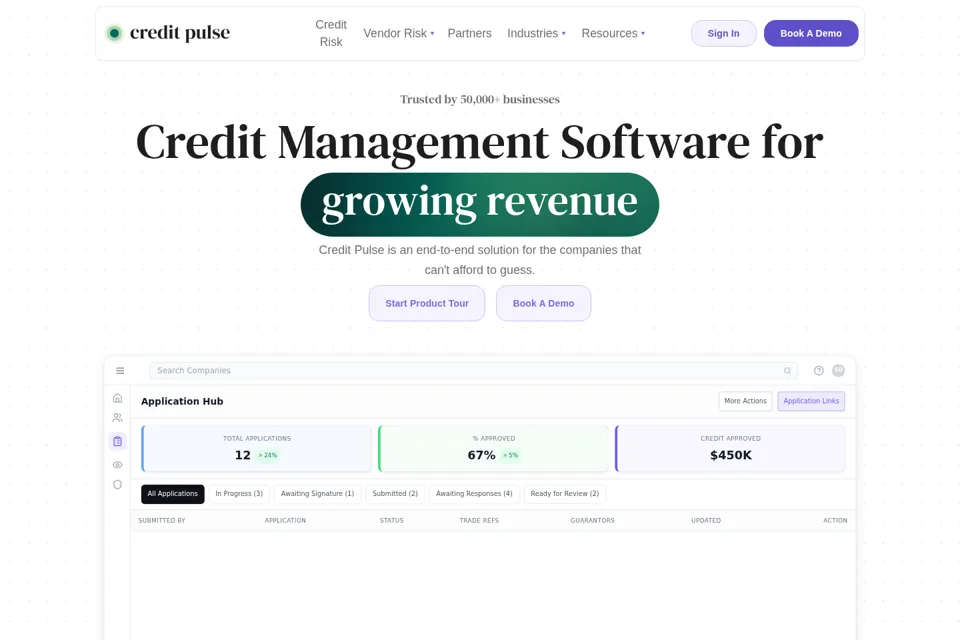 Landing page preview