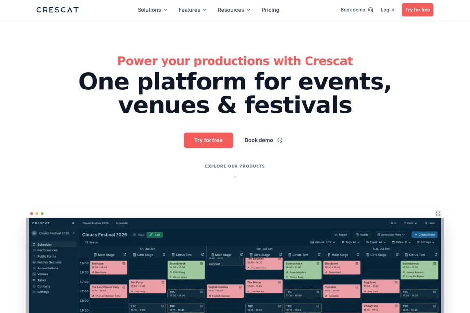 Landing page preview