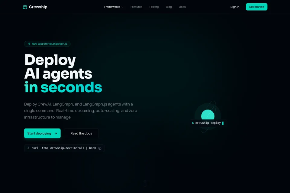 Landing page preview