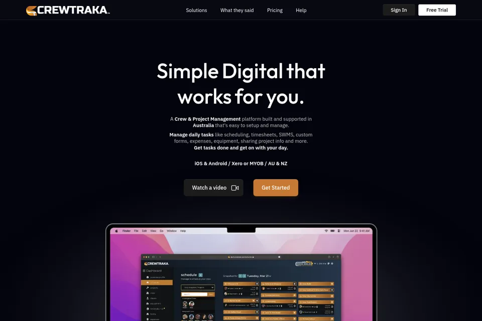 Landing page preview