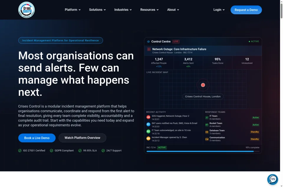 Landing page preview