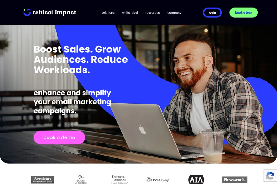Landing page preview