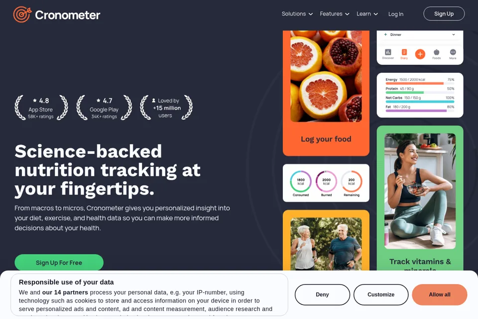 Landing page preview
