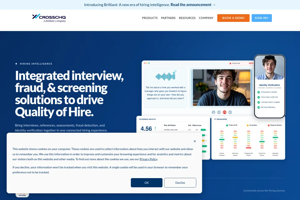 Landing page preview