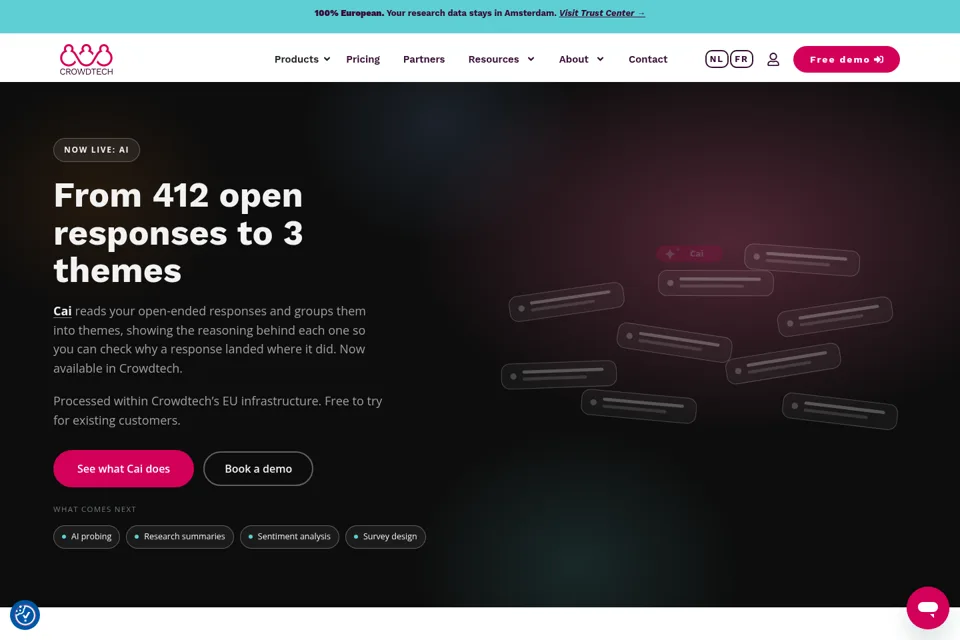 Landing page preview